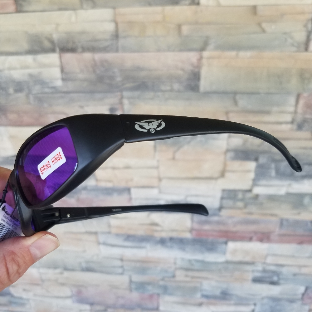Purple Lens Glasses Spring Assisted Patriot Power - Picture 5 of 8